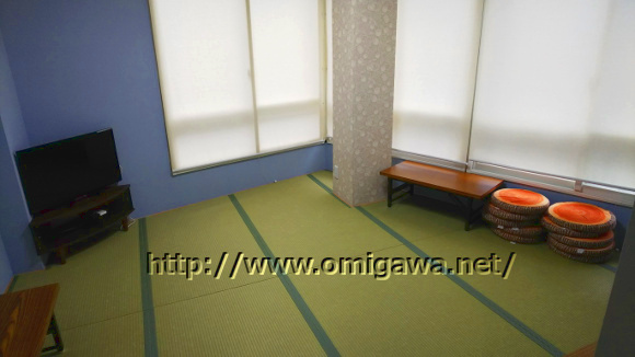 なんば、京都のVIPラウンジには畳の部屋がある